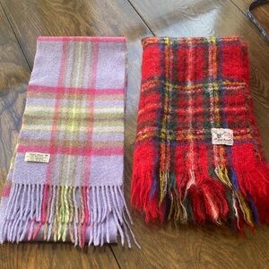 Vintage Wool and mohair scarf bundle
